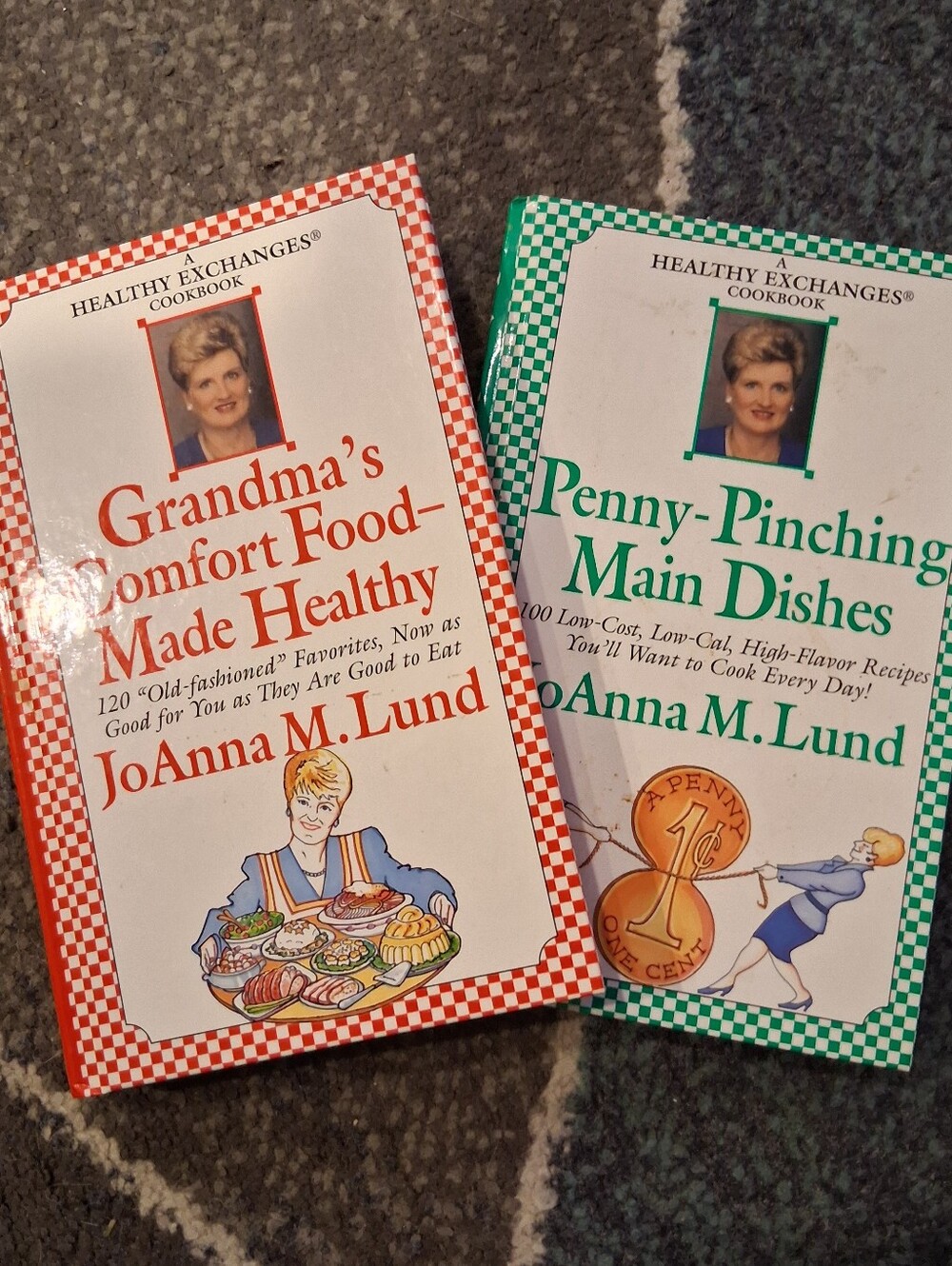 Grandma's Comfort Food Made Healthy - Penny Pinching Main Dishes 2pk Cookbooks